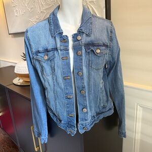 Ashley vintage charm, beautiful‎ Blue Jean Jacket Classic Denim Style